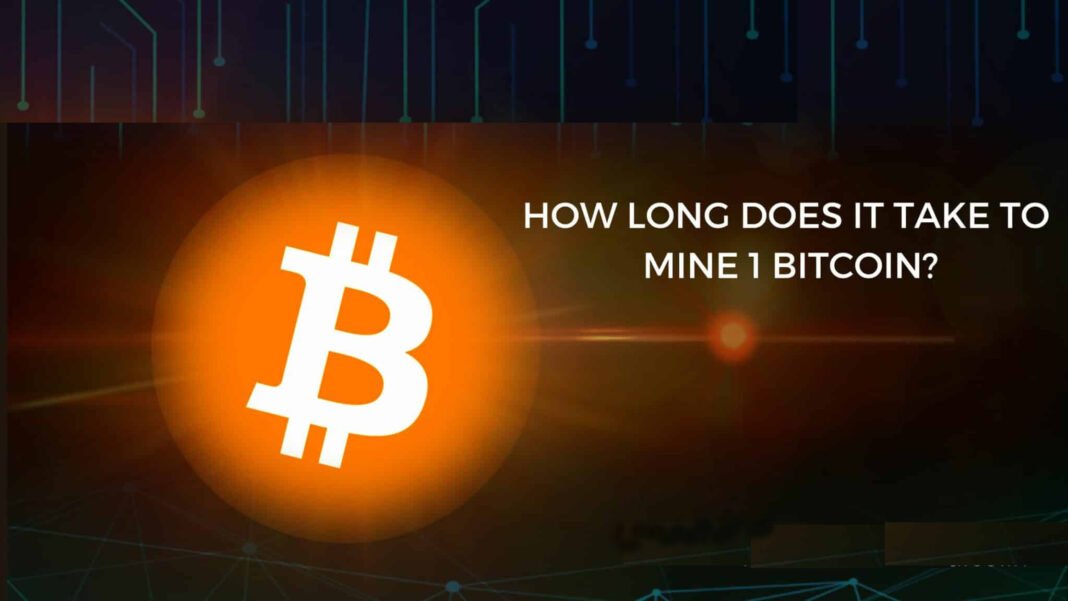Mine 1 Bitcoin